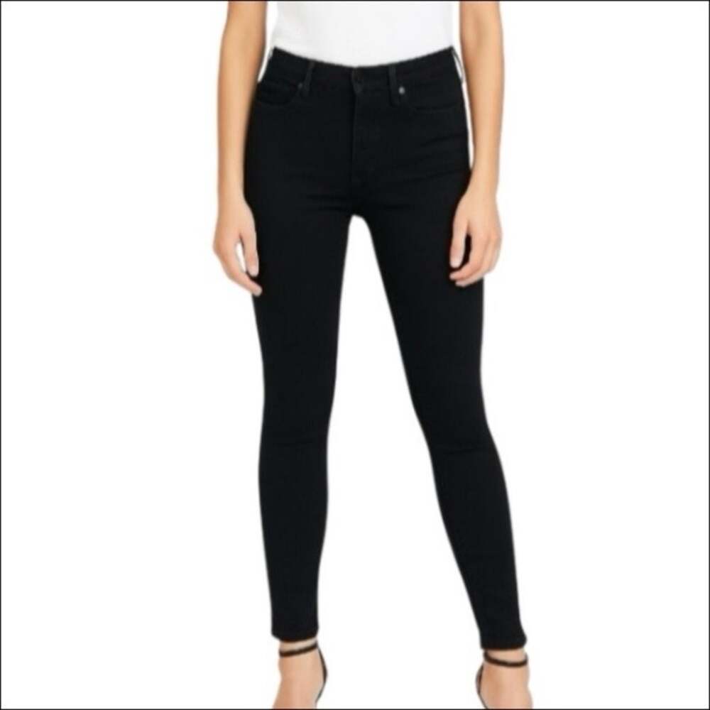 Everlane High Rise Skinny Jeans in Black Size 26